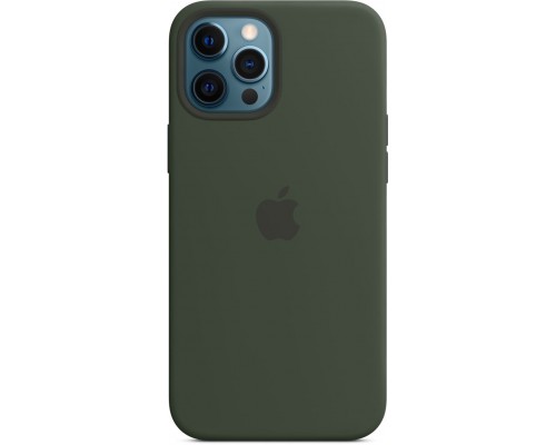 Чехол iPhone 12 Pro Max Silicone Case with MagSafe - Cypress Green