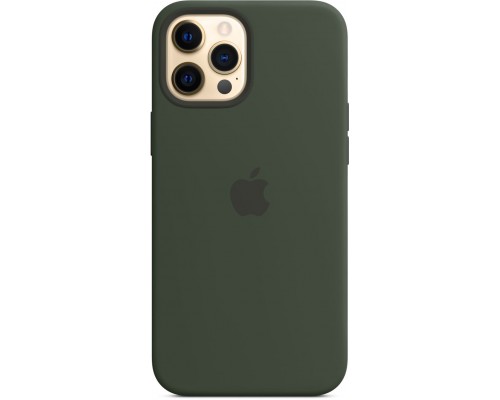 Чехол iPhone 12 Pro Max Silicone Case with MagSafe - Cypress Green