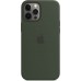 Чехол iPhone 12 Pro Max Silicone Case with MagSafe - Cypress Green