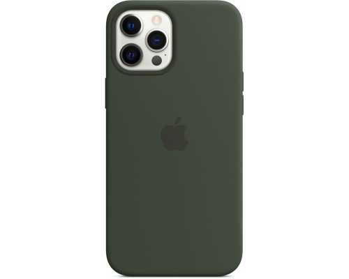 Чехол iPhone 12 Pro Max Silicone Case with MagSafe - Cypress Green