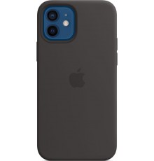 Чехол iPhone 12 | 12 Pro Silicone Case with MagSafe - Black                                                                                                                                                                                               