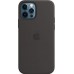 Чехол iPhone 12 | 12 Pro Silicone Case with MagSafe - Black