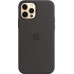 Чехол iPhone 12 | 12 Pro Silicone Case with MagSafe - Black