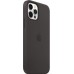 Чехол iPhone 12 | 12 Pro Silicone Case with MagSafe - Black