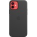 Чехол iPhone 12 | 12 Pro Leather Case with MagSafe - Black