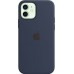 Чехол iPhone 12 | 12 Pro Silicone Case with MagSafe - Deep Navy