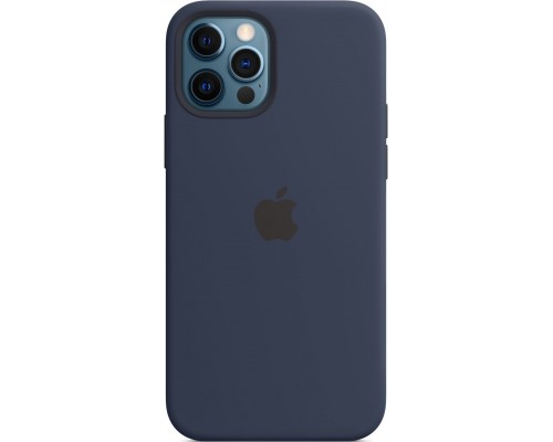 Чехол iPhone 12 | 12 Pro Silicone Case with MagSafe - Deep Navy