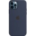 Чехол iPhone 12 | 12 Pro Silicone Case with MagSafe - Deep Navy