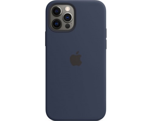 Чехол iPhone 12 | 12 Pro Silicone Case with MagSafe - Deep Navy