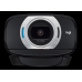 Веб-камера Logitech Full HD 1080p  Webcam C615, USB 2.0, 1280*720, 8Mpix foto, Mic, Black