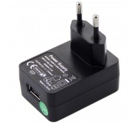 Адаптер питания POWER SUPPLY-100-240 VAC, 5 V, 2.5 A WITH EUROPE PLUG.                                                                                                                                                                                    