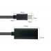 Адаптер-переходник Greenconnect Apple mini DisplayPort 20M > HDMI 19F, черный, GCR-50930