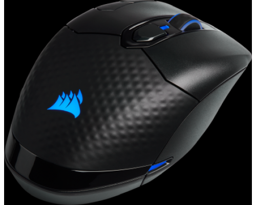 Игровая мышка Corsair Gaming™ CORSAIR DARK CORE RGB PRO, Wireless FPS/MOBA Gaming Mouse with SLIPSTREAM Technology, Black, Backlit RGB LED, 18000 DPI, Optical (EU version)