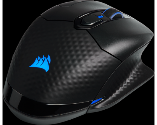 Игровая мышка Corsair Gaming™ CORSAIR DARK CORE RGB PRO, Wireless FPS/MOBA Gaming Mouse with SLIPSTREAM Technology, Black, Backlit RGB LED, 18000 DPI, Optical (EU version)