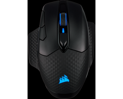 Игровая мышка Corsair Gaming™ CORSAIR DARK CORE RGB PRO, Wireless FPS/MOBA Gaming Mouse with SLIPSTREAM Technology, Black, Backlit RGB LED, 18000 DPI, Optical (EU version)