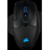 Игровая мышка Corsair Gaming™ CORSAIR DARK CORE RGB PRO, Wireless FPS/MOBA Gaming Mouse with SLIPSTREAM Technology, Black, Backlit RGB LED, 18000 DPI, Optical (EU version)