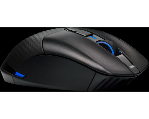 Игровая мышка Corsair Gaming™ CORSAIR DARK CORE RGB PRO, Wireless FPS/MOBA Gaming Mouse with SLIPSTREAM Technology, Black, Backlit RGB LED, 18000 DPI, Optical (EU version)