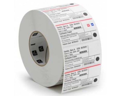 Лента Label, Paper, 102x76mm. Thermal Transfer, Z-Perform 1000T, Uncoated, Permanent Adhesive, 76mm Core (1890 labels per roll)