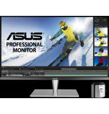 Монитор ASUS PA32UC-K 32'' Professional Monitor, 4K (3840 x 2160), IPS, Quantum Dot, HDR1000, UltraHD Premium, 384 zones local dimming, 99.5% Adobe RGB/95% DCI-P3, E 2, Thunderbolt 3, HDMI 2.0b, USB Type C, X-Rite i1 Display Pro                      