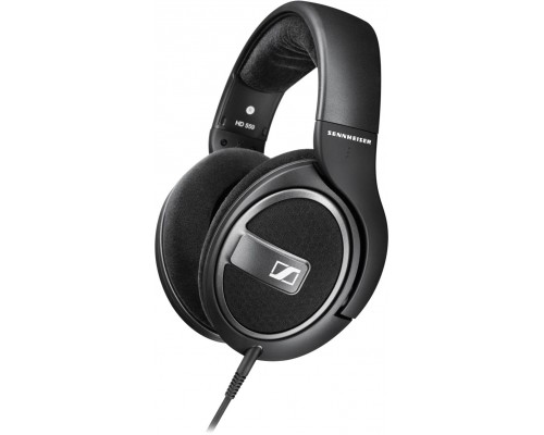 Наушники Sennheiser/ накладные открытые 14-26000Гц съемный 3м, 6.3мм, 108дБ, черно-антрацитовые