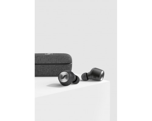 Наушники Sennheiser/ Bluetooth 5.1 внутриканальные 5-21000Гц 107дБ активное шумоподавление, микрофон, время работы до 28 часов, футляр-зарядка 508674