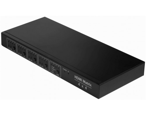 Переключатель матричный Greenconnect HDMI 4 x 4 Greenline, 4Kx2K, RS232, GL-v404