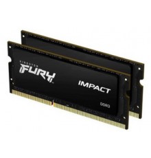 Память для ноутбука Kingston 16GB 1600MHz DDR3L CL9 SODIMM (Kit of 2) 1.35V FURY Impact                                                                                                                                                                   