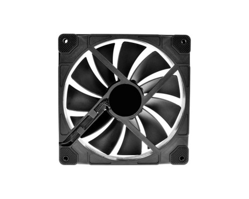 Вентилятор ID-COOLING ZF-14025-ARGB 140x140x25мм (60шт./кор, PWM, Low Noise, резиновые углы, Addresable RGB, 800-1600об/мин)  BOX