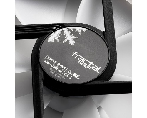 Комплект вентиляторов (3шт.) Fractal Design PRISMA AL-12 ARGB PWM 3-PACK / 120mm 4-pin 1200rpm 50.63cfm 19.5dBA / FD-FAN-PRI-AL12-PWM-3P