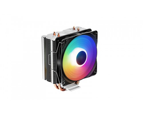 Кулер DEEPCOOL GAMMAXX 400K LGA12XX/1366/115X/AM4/AM3/+/AM2/+/FM2/+/FM1 (20шт/кор, TDP 130Вт, PWM, Color LED Fan 120mm, 4 тепл. трубки прямого контакта ) RET