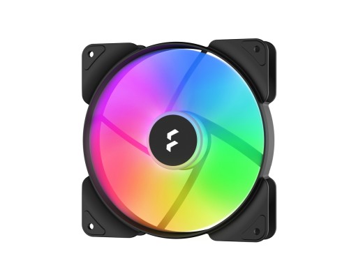 Комплект вентиляторов (3шт.) Fractal Design ASPECT 14 RGB PWM BLACK FRAME 3-PACK / 140mm 4-pin ARGB 500-1700rpm 20-78cmf 10-35.5db / FD-F-AS1-1407