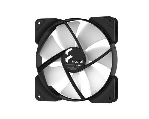 Комплект вентиляторов (3шт.) Fractal Design ASPECT 14 RGB PWM BLACK FRAME 3-PACK / 140mm 4-pin ARGB 500-1700rpm 20-78cmf 10-35.5db / FD-F-AS1-1407