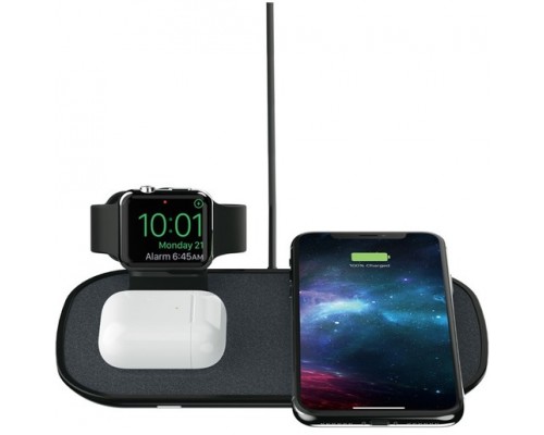 Зарядное устройство Mophie 3-in-1 Wireless Charging Pad - Black