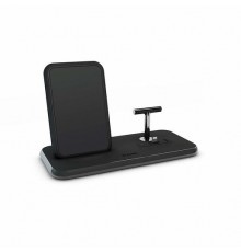 Зарядное устройство ZENS Stand+Dock Aluminium Wireless Charger Black                                                                                                                                                                                      