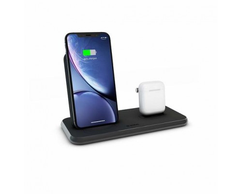 Зарядное устройство ZENS Stand+Dock Aluminium Wireless Charger Black