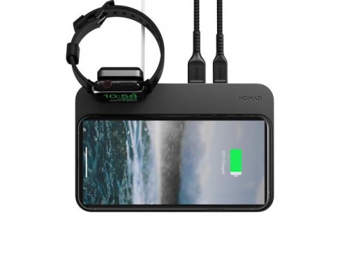 Зарядное устройство Nomad Base Station Charger Apple Watch Mount Edition - Black