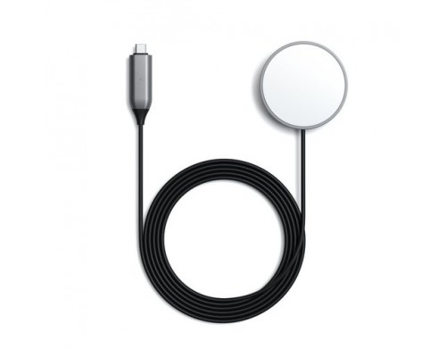 Зарядное устройство Satechi Magnetic Wireless Charging Cable - Space Gray