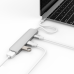 Разветвитель Hyper HyperDrive 4K HDMI 3-in-1 USB-C Hub for MacBook & USB-C devices - Silver