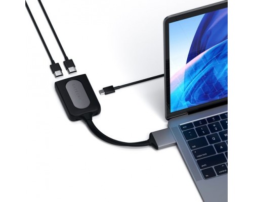 Переходник Satechi Type-C Dual HDMI Adapter - Space Gray