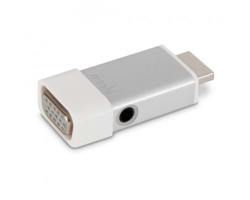 Переходник Moshi HDMI to VGA Adapter with Audio - Silver