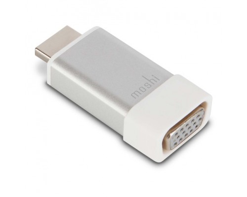 Переходник Moshi HDMI to VGA Adapter with Audio - Silver