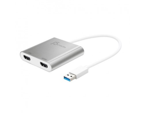 Переходник j5create USB 3.0 to Dual HDMI Multi-Monitor Adapter