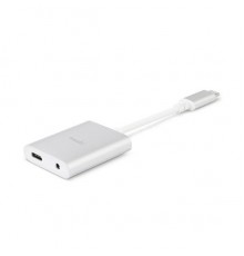 Разветвитель Moshi USB-C Digital Audio Adapter with Charging (Universal) - Silver                                                                                                                                                                         