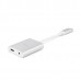 Разветвитель Moshi USB-C Digital Audio Adapter with Charging (Universal) - Silver