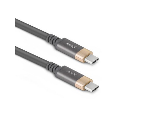 Кабель Moshi Monitor Cable USB-C to USB-C - Gray/Gold