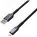 Кабель Nomad Cable Lightning to USB 1,5m Kevlar - Black