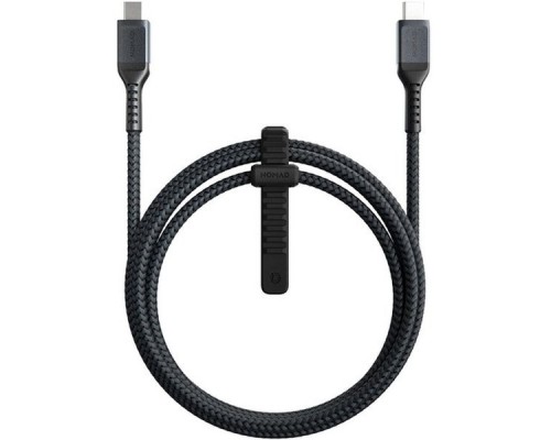 Кабель Nomad Cable Type-C to Type-C 1,5m Kevlar - Black