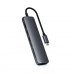 Разветвитель Satechi Type-C Slim Multiport with Ethernet Adapter - Space gray
