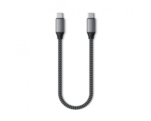 Кабель Satechi USB-C to USB-C Cable 10 inch - Space Gray