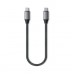 Кабель Satechi USB-C to USB-C Cable 10 inch - Space Gray